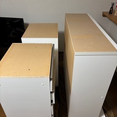 お譲り先決まりました。食器棚(ニトリ、レガーレ)の画像