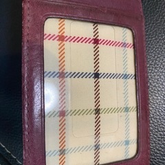 coach カード入れオシャレむらさき名刺入れの画像