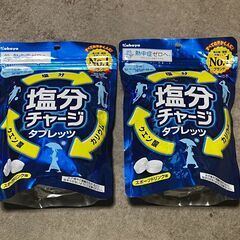 カバヤ　塩分チャージタブレッツ　スポーツドリンク味　2袋