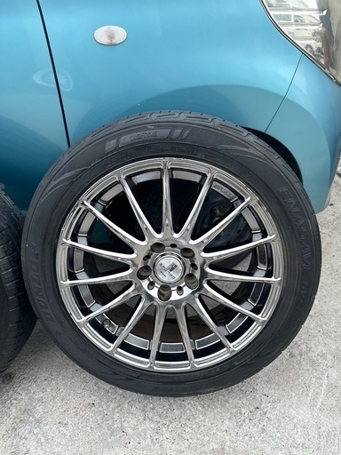 ワーク ホイールタイヤセット 4本 PCD 114.3 タイヤサイズ215/55R18
