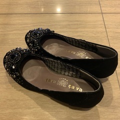 cava cava パンプスの画像