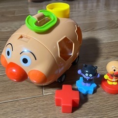 今月中🌈　
アンパンマン号　型はめの画像