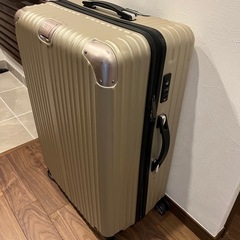 大型スーツケース 98L ゴールド色
