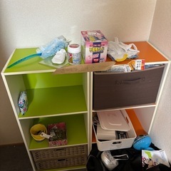 お譲り先決まりました。カラーボックス