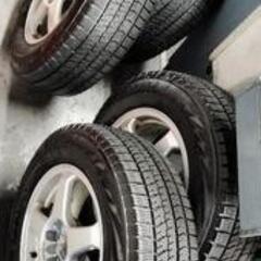 ホイール　タイヤ　215／65R16 ５穴　社外　マルチ　ホイー...