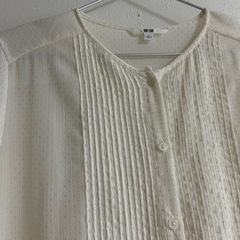 UNIQLO ユニクロ　ドットワンピースの画像