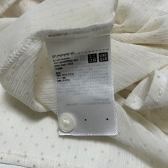 UNIQLO ユニクロ　ドットワンピースの画像