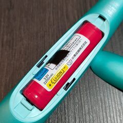 携帯に便利！18cmコードレス ヘアアイロン USB充電 コードレス ターコイズの画像