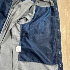 HARDY AMIES SPORT 半袖デニムシャツ LL 半袖デニムジャケットの画像