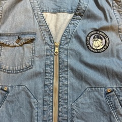 HARDY AMIES SPORT jeans London ベスト LLの画像