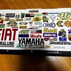 【受け渡し予定】46 ロッシ　バイク　Rossi看板FIAT YAMAHA　の画像