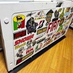【受け渡し予定】46 ロッシ　バイク　Rossi看板FIAT YAMAHA　の画像