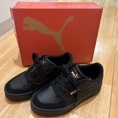 【PUMA】KARMEN 2 IDOL 　黒23.0【3回着用 中古】