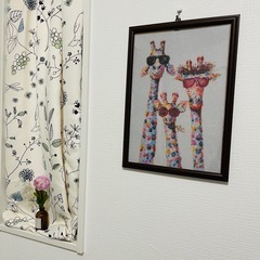 障害者アート ダイヤモンドアート完成品