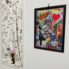 障害者アート　ダイヤモンドアート完成品
