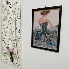 障害者アート ダイヤモンドアート完成品