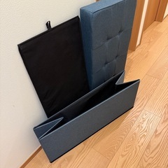 ソファー型収納　ソファー　収納ケースの画像