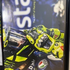 ポスター　ロッシー　バイク YAMAHAの画像