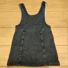 GU ジャンバースカート:110cmの画像