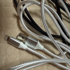 Lightningケーブル 2m ×6本セット 中古・動作未確認の画像