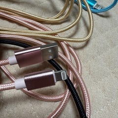 Lightningケーブル 2m ×6本セット 中古・動作未確認の画像