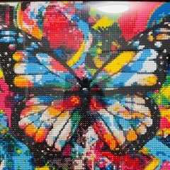 障害者アート ダイヤモンドアート
完成品の画像