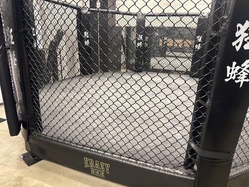 格闘技金網、ケージ