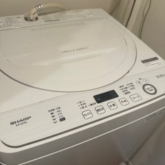 SHARP2020年式☆洗濯機 の画像