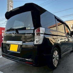 月々1.2万円〜分割払い可❗️車検2年付き！大人気☆HONDA ステップワゴンスパーダ☆ホンダSDナビ付き☆TV見れます☆DVD見れできます☆便利なバックカメラ付き☆ETC付き☆両側電動スライドドア☆ドライブレコーダー付きのフル装備☆車内広々三列シート‼️の画像