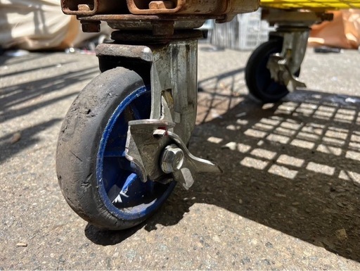 ありがとうございました‼️☆★カゴ台車 カーゴ L型折りたたみ 高さ2種類あり 残り16台くらい★☆