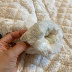 赤ちゃんの耳付きのジャンプスーツの画像