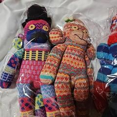 ハンドメイド ソックスモンキー&ソックス犬の画像