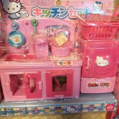 キティちゃん　キッチンセット　おうちセット　おままごとの画像