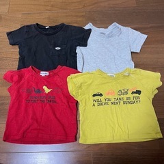 【まとめ売り】男の子  Tシャツ  80cm 4点セット