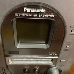 パナソニック　ミニコンポ　SA-PM27MD