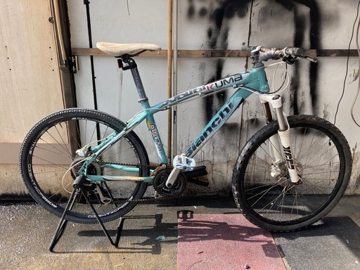 引取限定・大阪府枚方市 Bianchi ビアンキ ジャンク 部品取り