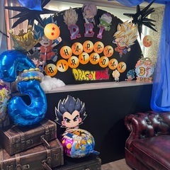  ドラゴンボール 　誕生日会撮影用 バルーン ガーランド