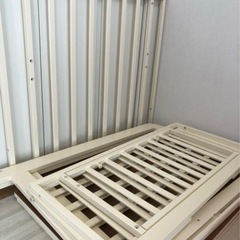 お手続き中】KATOJI カトージ ミニ ベビーベッド プチバニラ
