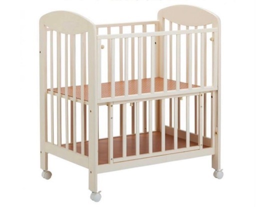 【お手続き中】KATOJI カトージ ミニ　ベビーベッド プチバニラ