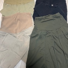 マタニティ　パンツ　ズボンの画像