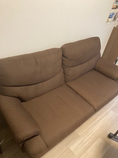 ニトリ 3人用布張りソファ (キャッツ3 DBR) ダークブラウン ニトリ 3人用布張りソファ (キャッツ3 DBR) ダークブラウン