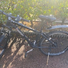 【取引完了】クロスバイク　3000円　ジャンク品の画像