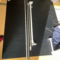 物干し竿と突っ張り棒