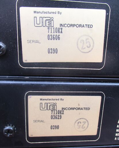 ☆ジェービーエル・ウーレイ JBL UREI 7110EX モノラルリミッター