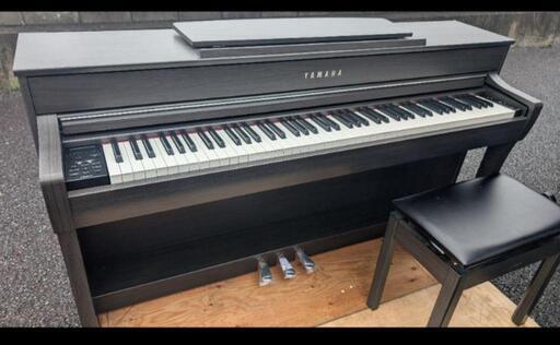 配達無料 YAMAHA Clavinova CLP-745DW 21年製ほぼ新品 YAMAHA CLP-745DW 2021年製 中古 電子ピアノ Clavinova