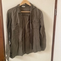 リネンシャツM