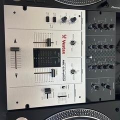 ターンテーブル 2台セット DJミキサー付き technics ターンテーブル2台とミキサー DJセット ☆ラック無料でお付け