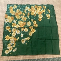 花柄ハンカチ(未使用)