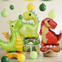 最終値下げ誕生日恐竜バルーンセット