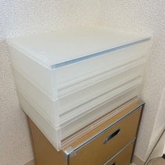 無印良品 ポリプロピレン引き出し 3段